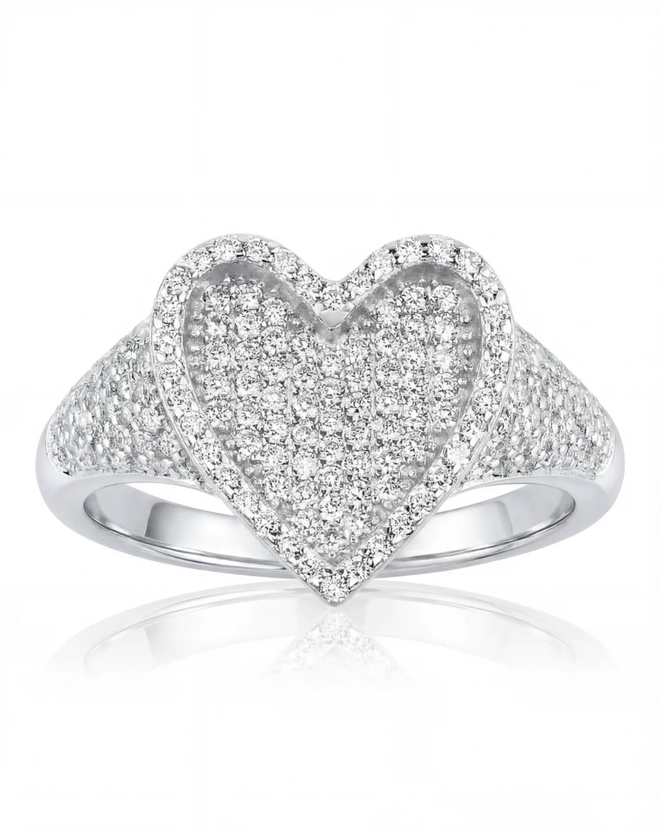 Icy Love Ring